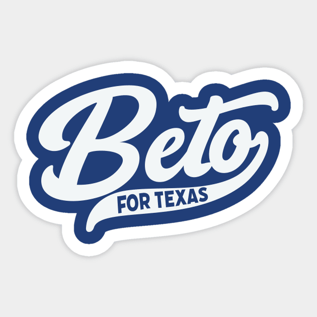 Vintage Beto for Texas Governor Sticker by SLAG_Creative